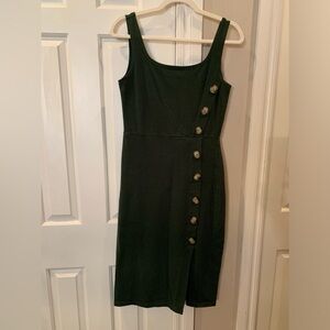 Popular Basics Green Bodycon Dress Size Large